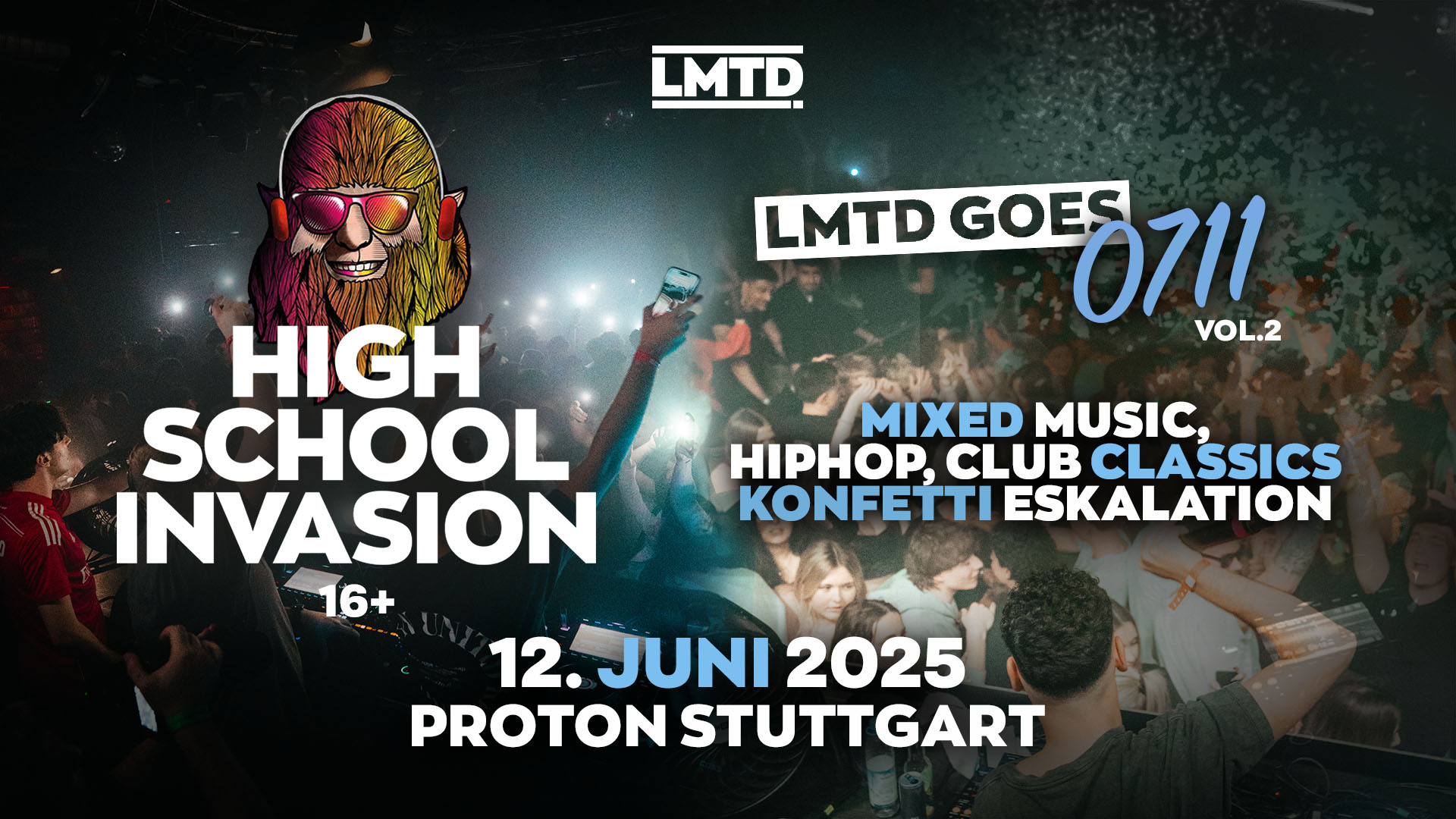 High School Invasion Banner